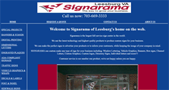 Desktop Screenshot of leesburgsign.com